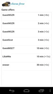 Chess Free android App screenshot 3